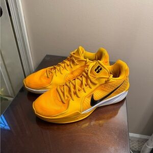 Nike Men's Vibrant Yellow Sabrina 2 Basketball Sneakers